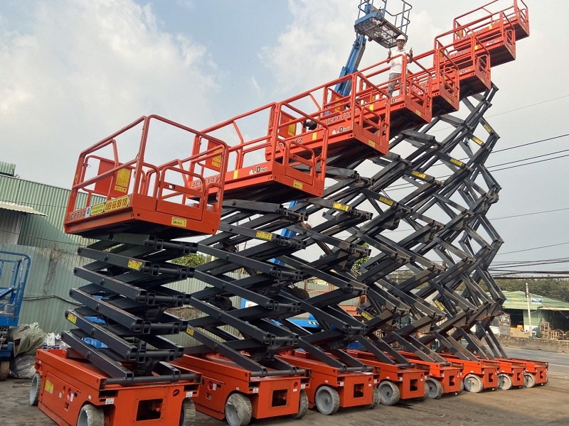 Phân loại và ứng dụng của xe nâng người làm việc trên cao