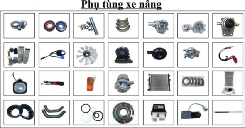Tìm hiểu về phụ tùng xe nâng Biên Hòa tại Đồng Nai