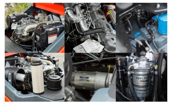 Tìm hiểu động cơ đốt trong là gì trong xe nâng?