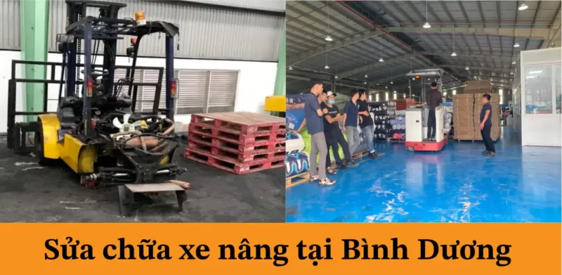 Địa điểm sửa xe nâng Bình Dương uy tín giá rẻ