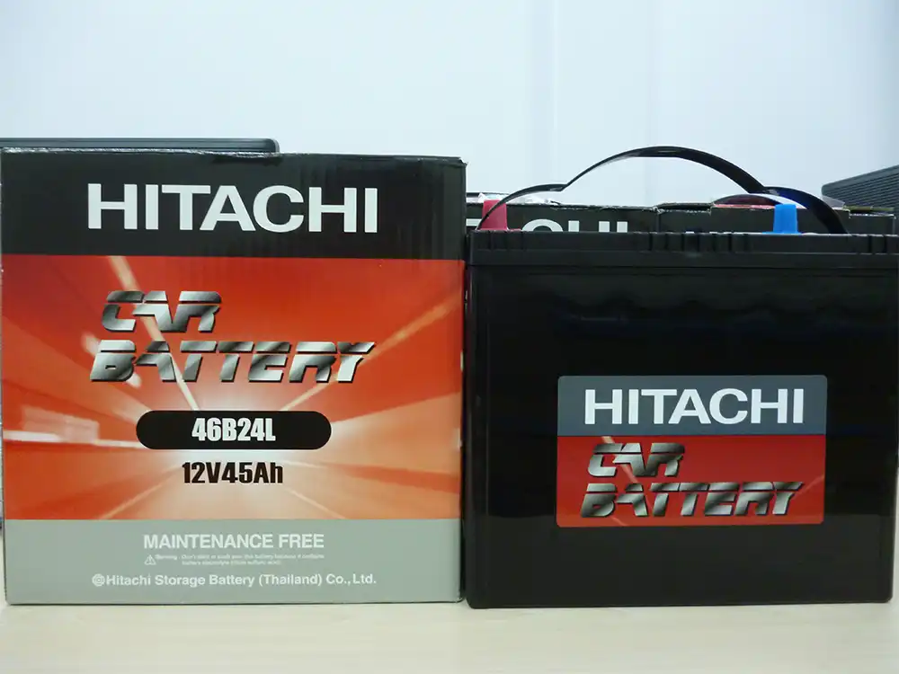 5 thương hiệu ắc quy xe nâng điện được tin dùng 4 Bình ắc quy xe nâng hãng Hitachi