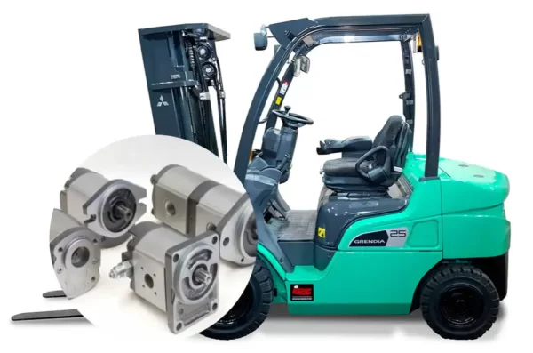 Tìm Hiểu Ưu Điểm Bơm Thủy Lực Xe Nâng Mitsubishi