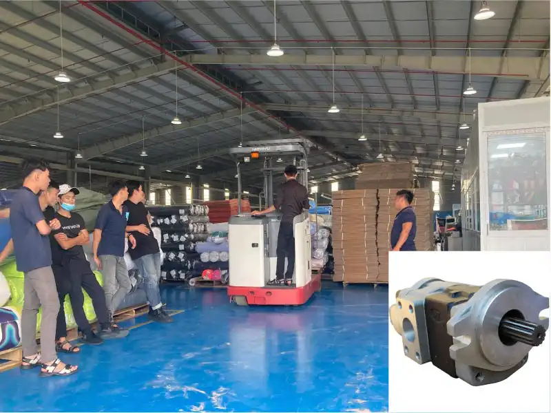 Địa chỉ mua bơm thủy lực xe nâng tay chính hãng
