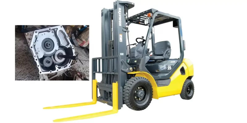 Tìm Hiểu Vai Trò Của Hộp Số Xe Nâng Komatsu