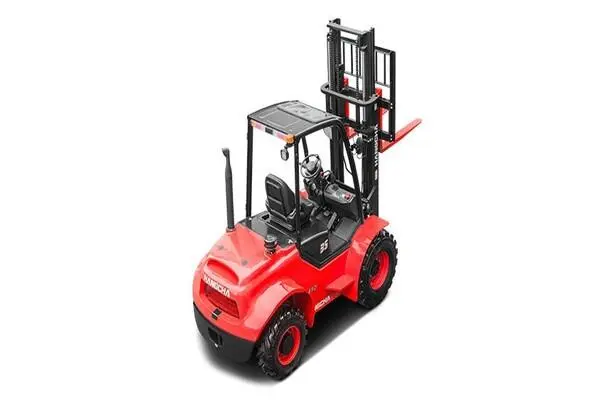 Các Loại Xe Nâng Điện Phổ Biến Hiện Nay 3 Xe nâng địa hình gồ ghề