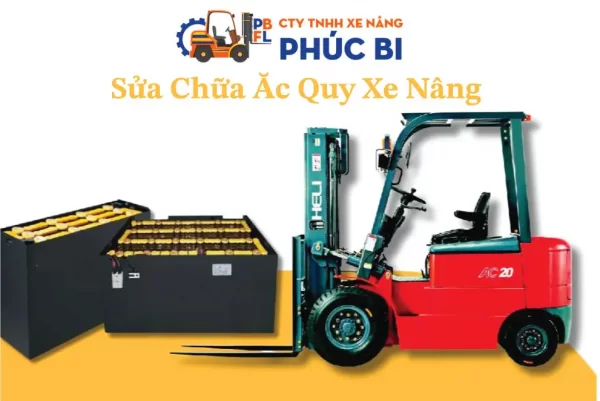 Dịch Vụ Sửa Chữa Ắc Quy Xe Nâng Chuyên Nghiệp Tại TPHCM