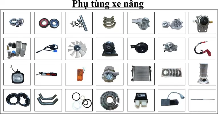 Hướng Dẫn Cách Chọn Phụ Tùng Xe Nâng Chính Hãng